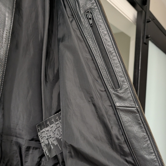 Vintage Harley-Davidson Black Leather Jacket - Picture 8 of 9